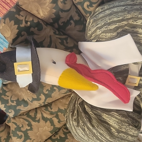 Thanksgiving Hand-sewn Turkey couple - Picture 6 of 11